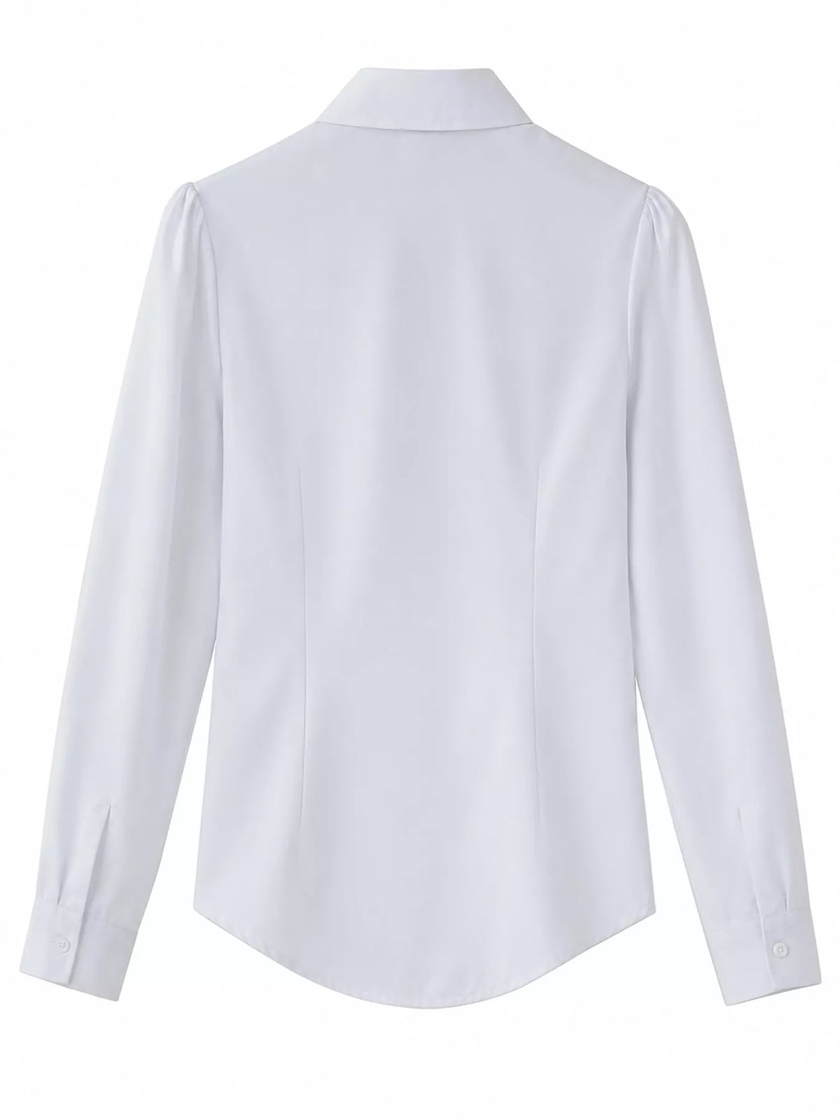 Full Size Classic Slim-Fit Button-Down Shirt Plus Size
