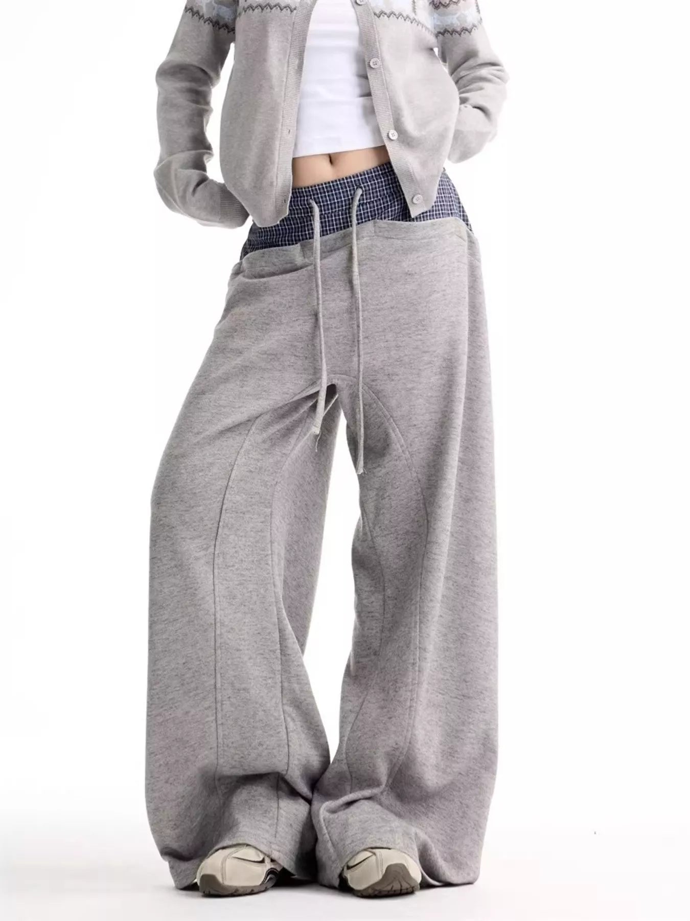 Men's Wide Leg Drawstring Pants
