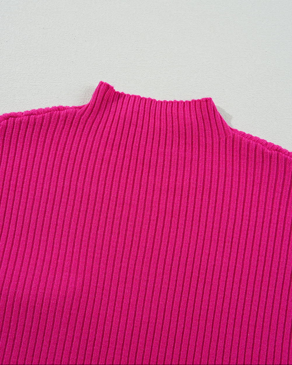 Ayla Short Sleeve Sweater - Bright Pink