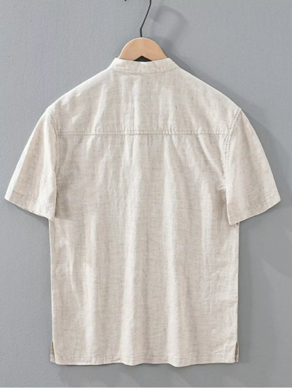 Men's Plus Size Casual Short Sleeve Shirt