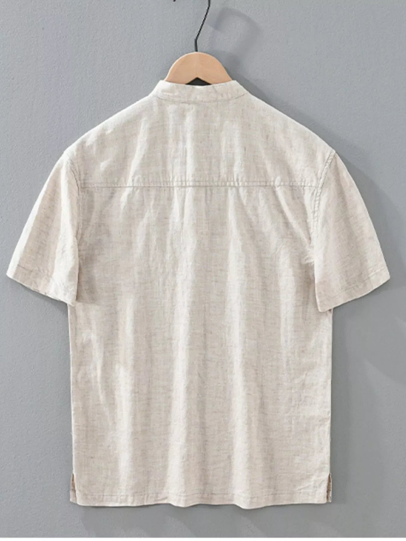 Men's Plus Size Casual Short Sleeve Shirt