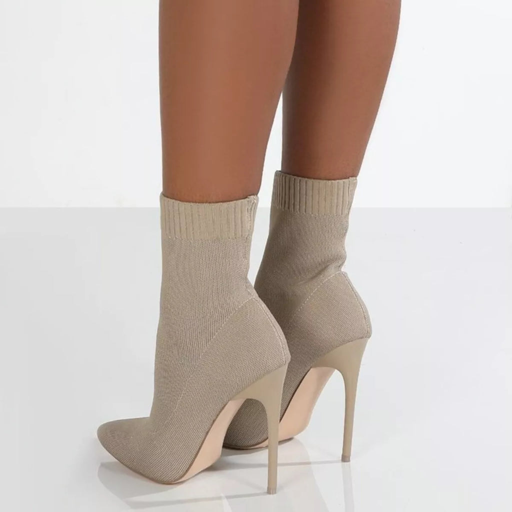 Point Toe Stiletto Boots