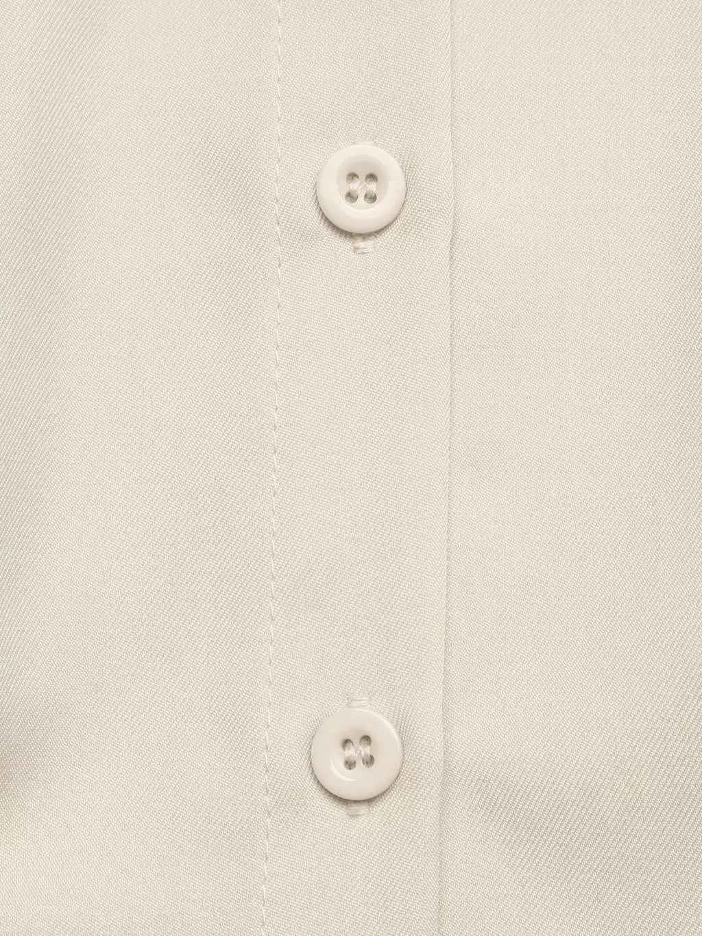 Ruched Button-Up Peplum Shirt
