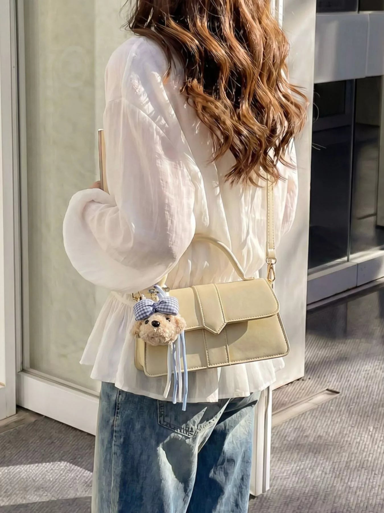 PU Leather Crossbody Bag