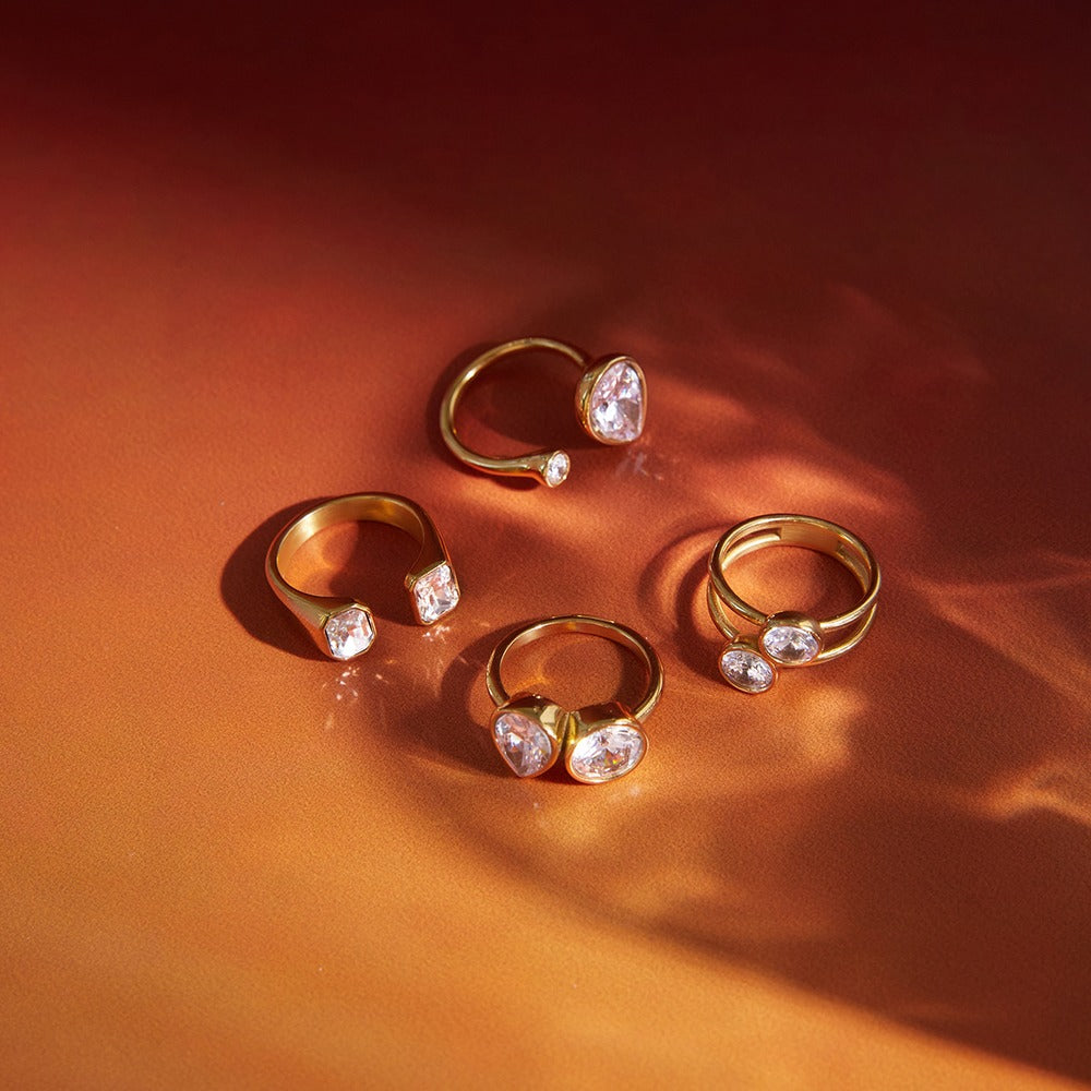Zircon Ring Collection
