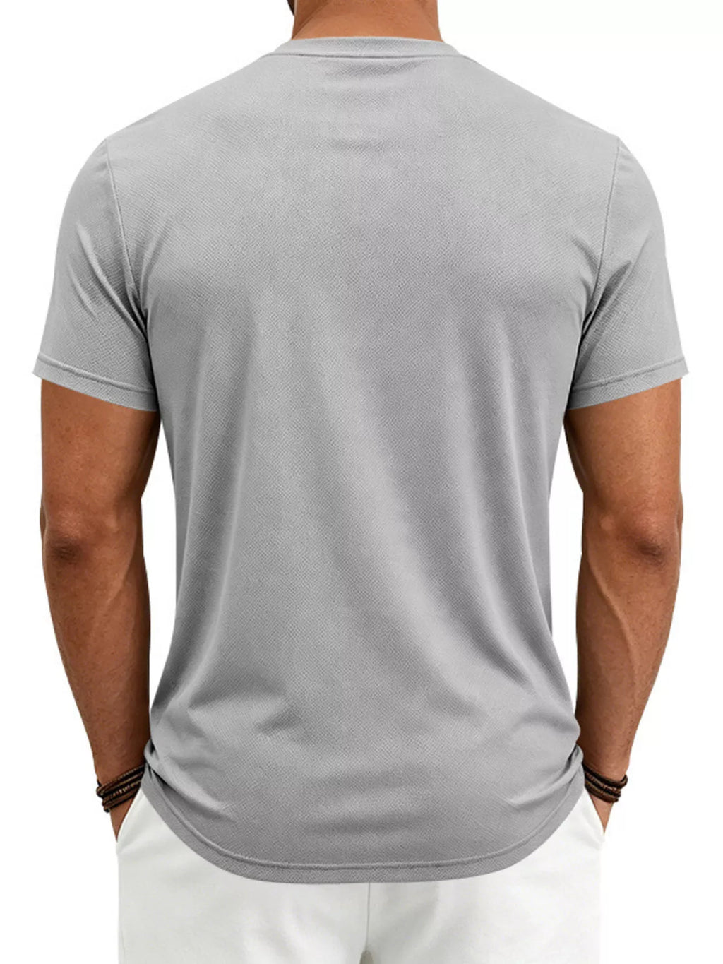 Men's Full Size Classic Fit Crew Neck T-Shirt Plus Size