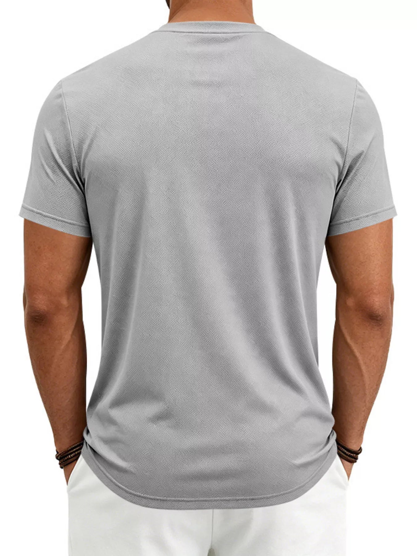 Men's Full Size Classic Fit Crew Neck T-Shirt Plus Size