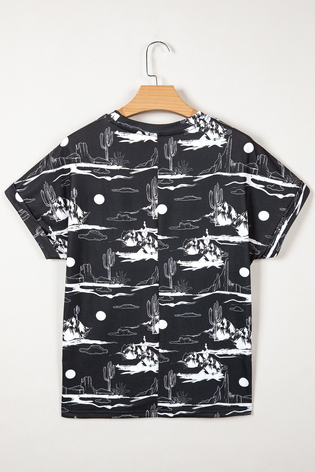 Western Desert Short Sleeve Knit Top