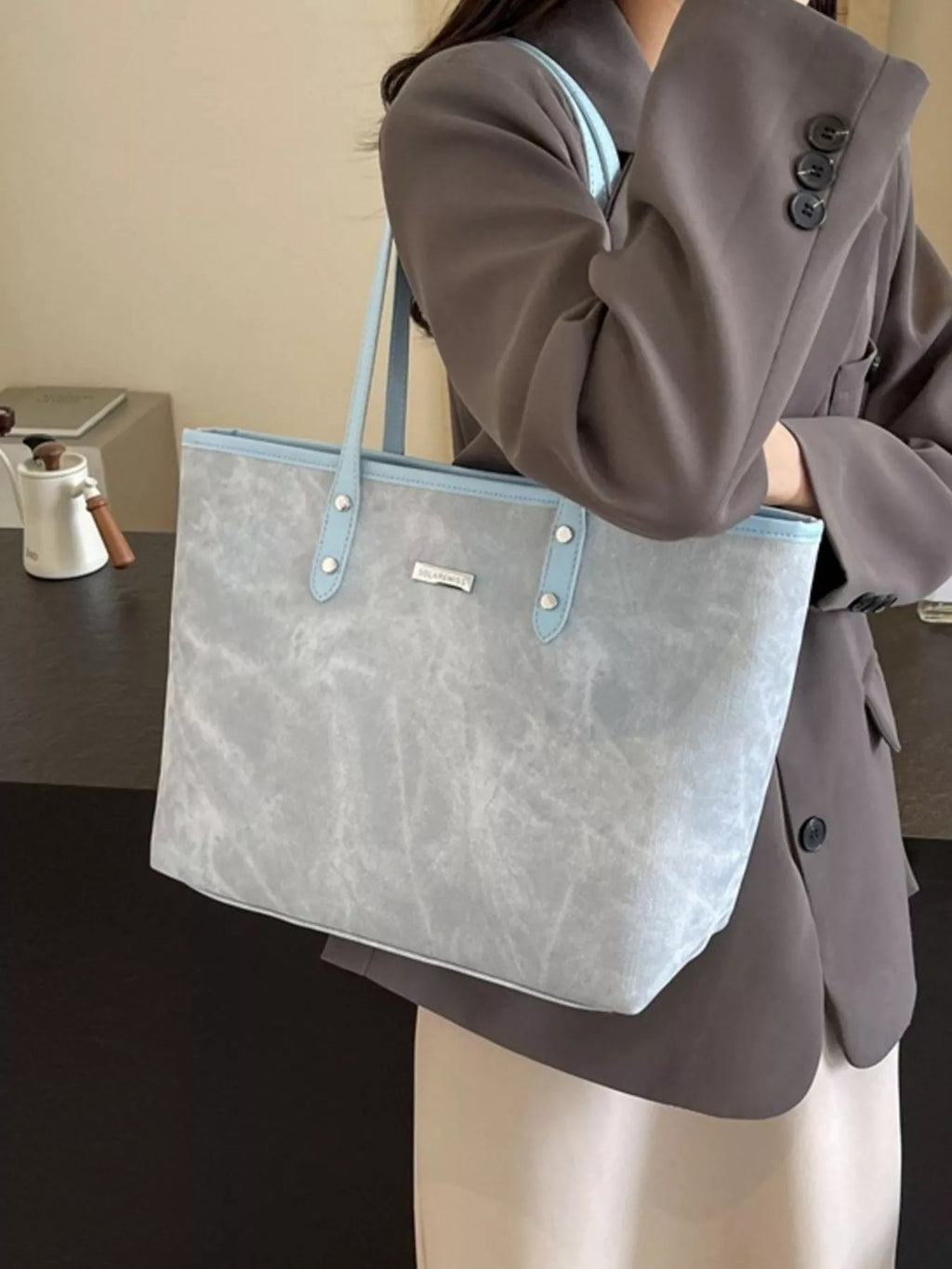 PU Leather Shoulder Bag