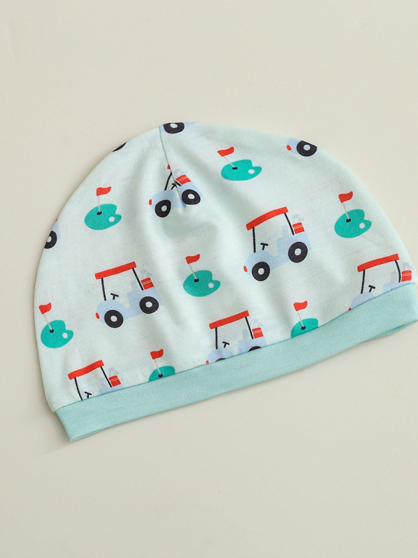 Children's Striped Short Sleeve Bodysuit and Shorts Set with Hat
