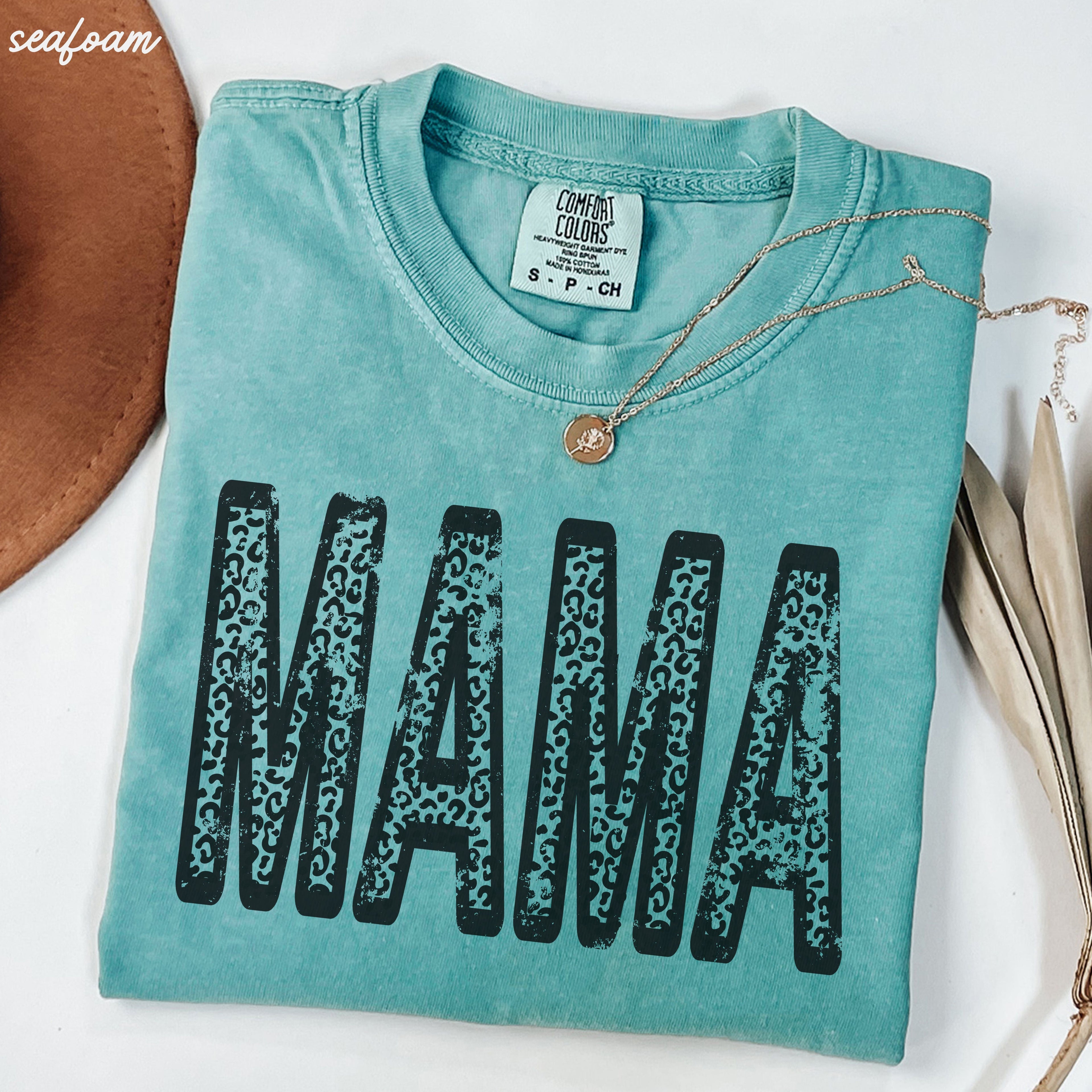 Leopard Mama Tee *12 Colors (S-3X)