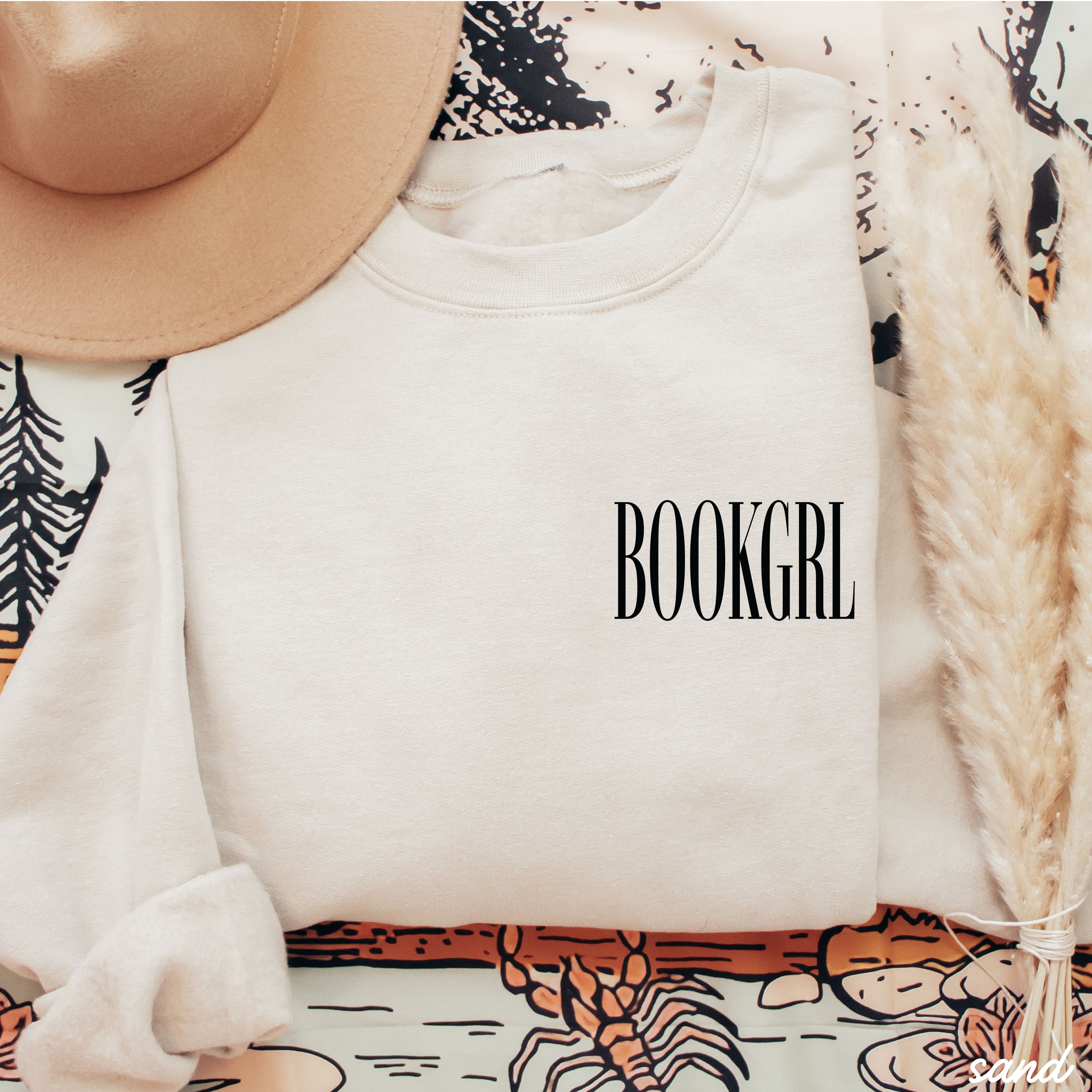 Bookgrl Sweatshirt *9 Colors (S-3X)