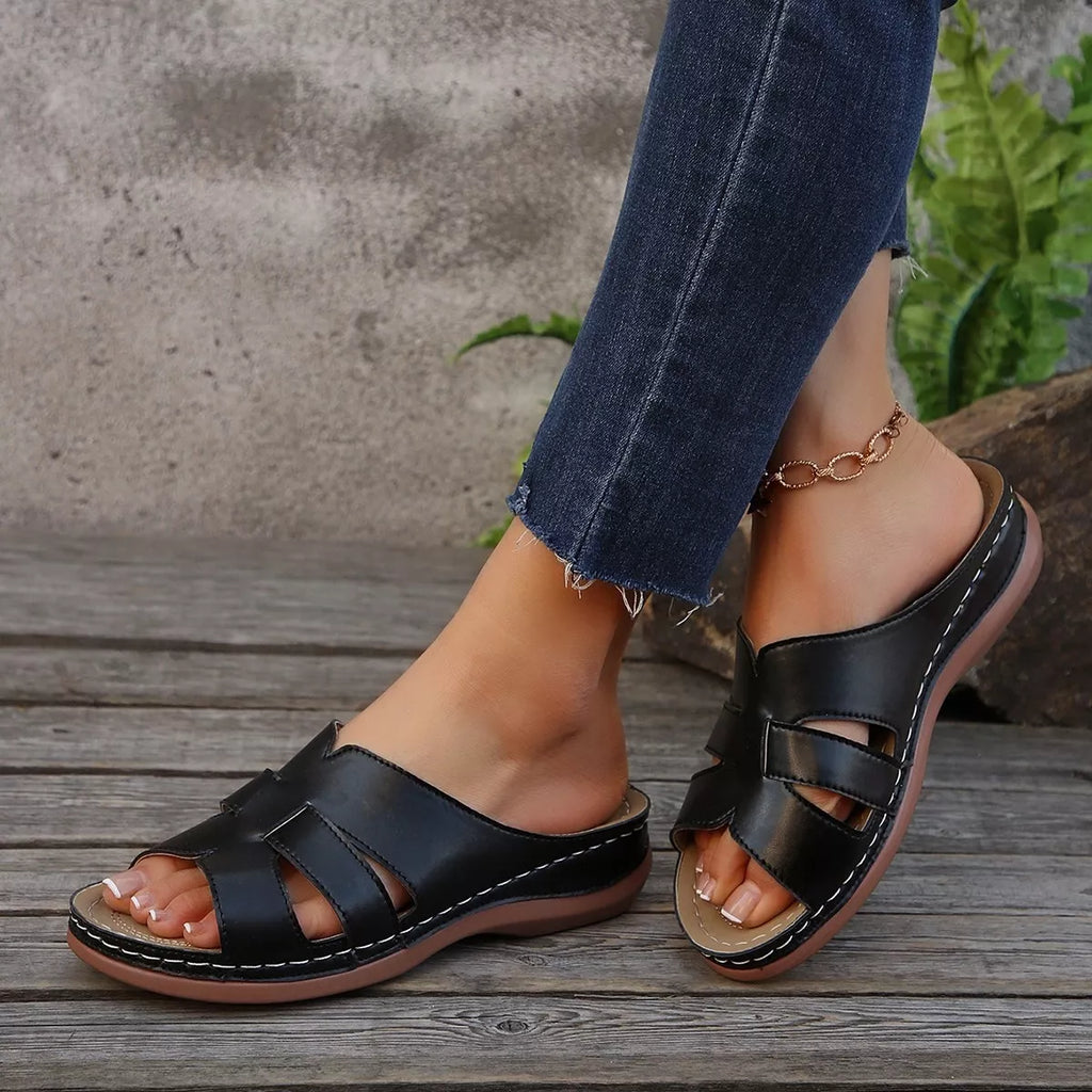 Open Toe Wedge Sandals