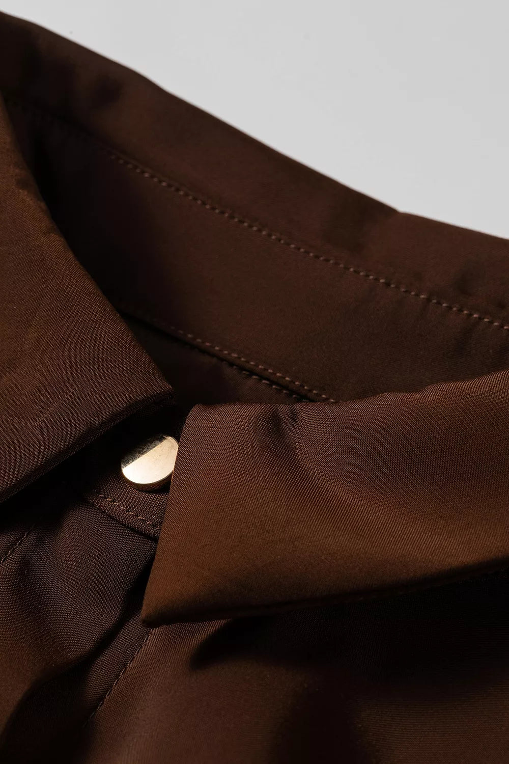 Multi Button Decoration Tab Long Sleeve Casual Shirt
