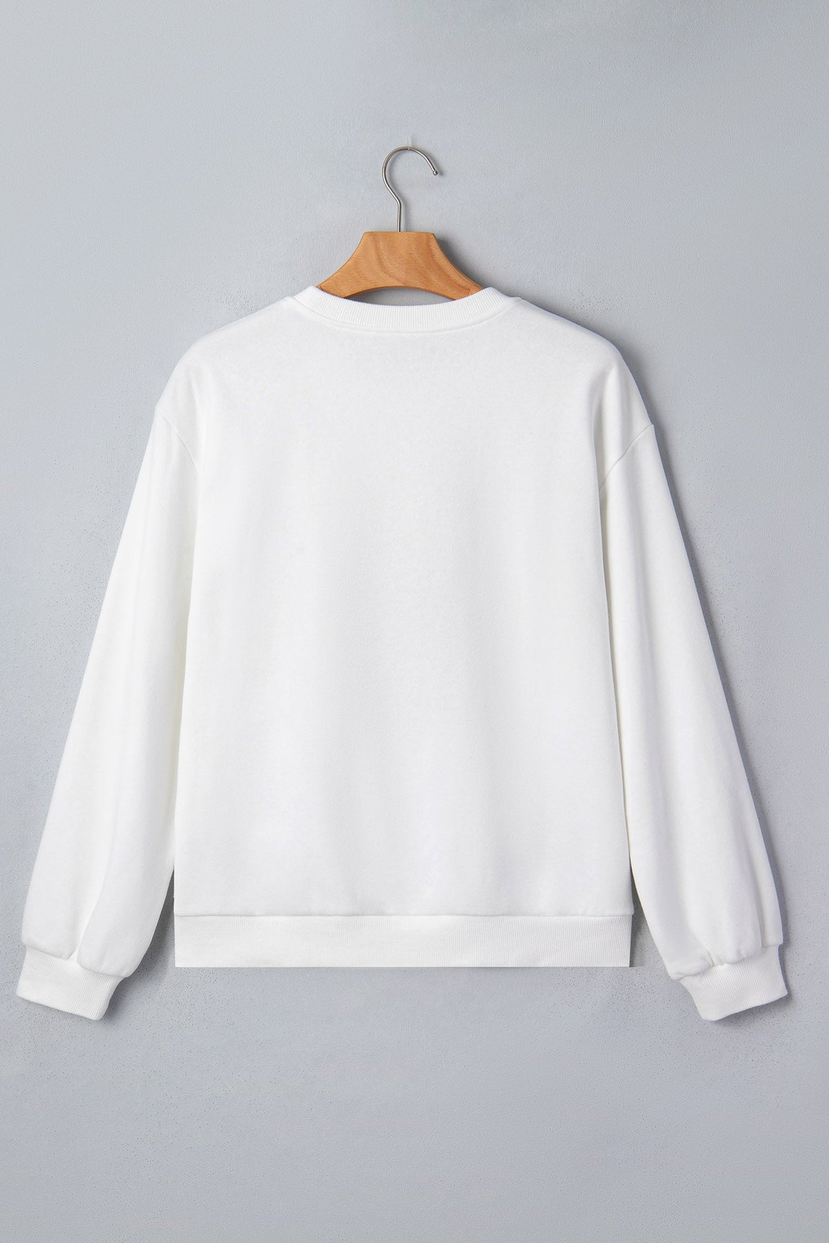 Cozy Christmas Gingerbread Embroidered Sweatshirt