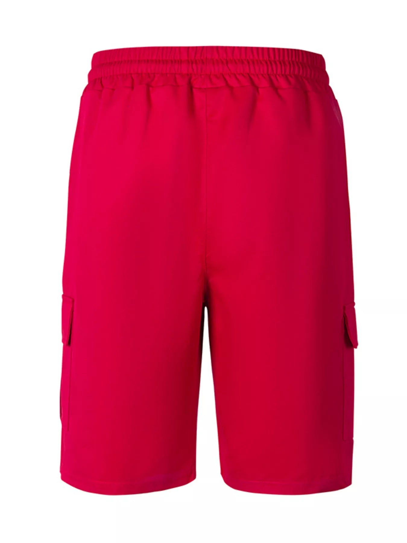 Men's Full Size Cargo Shorts with Drawstring Plus Size