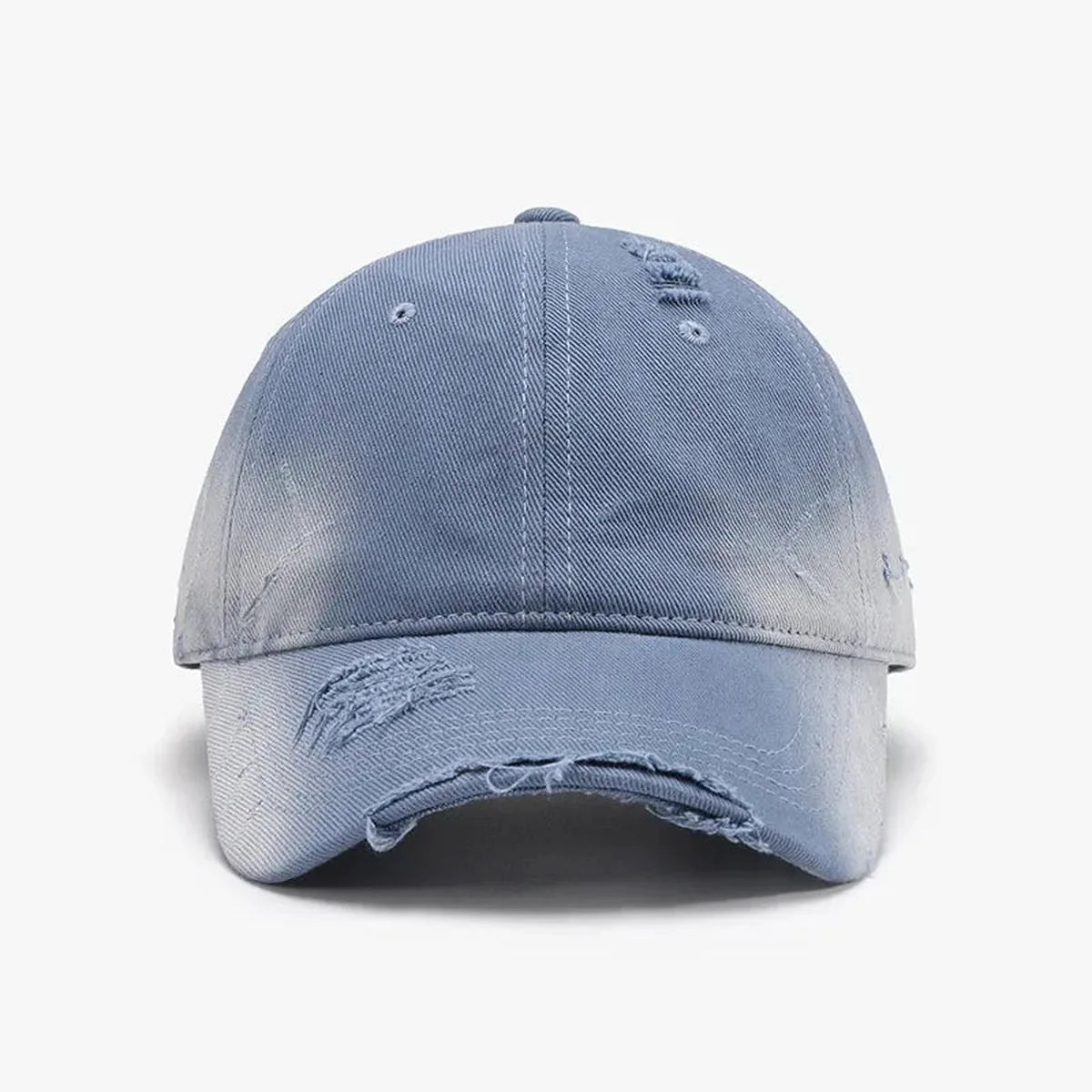 Distressed Adjustable Cotton Baseball Hat