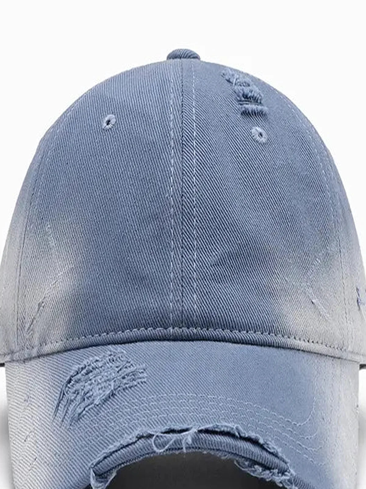 Distressed Adjustable Cotton Baseball Hat