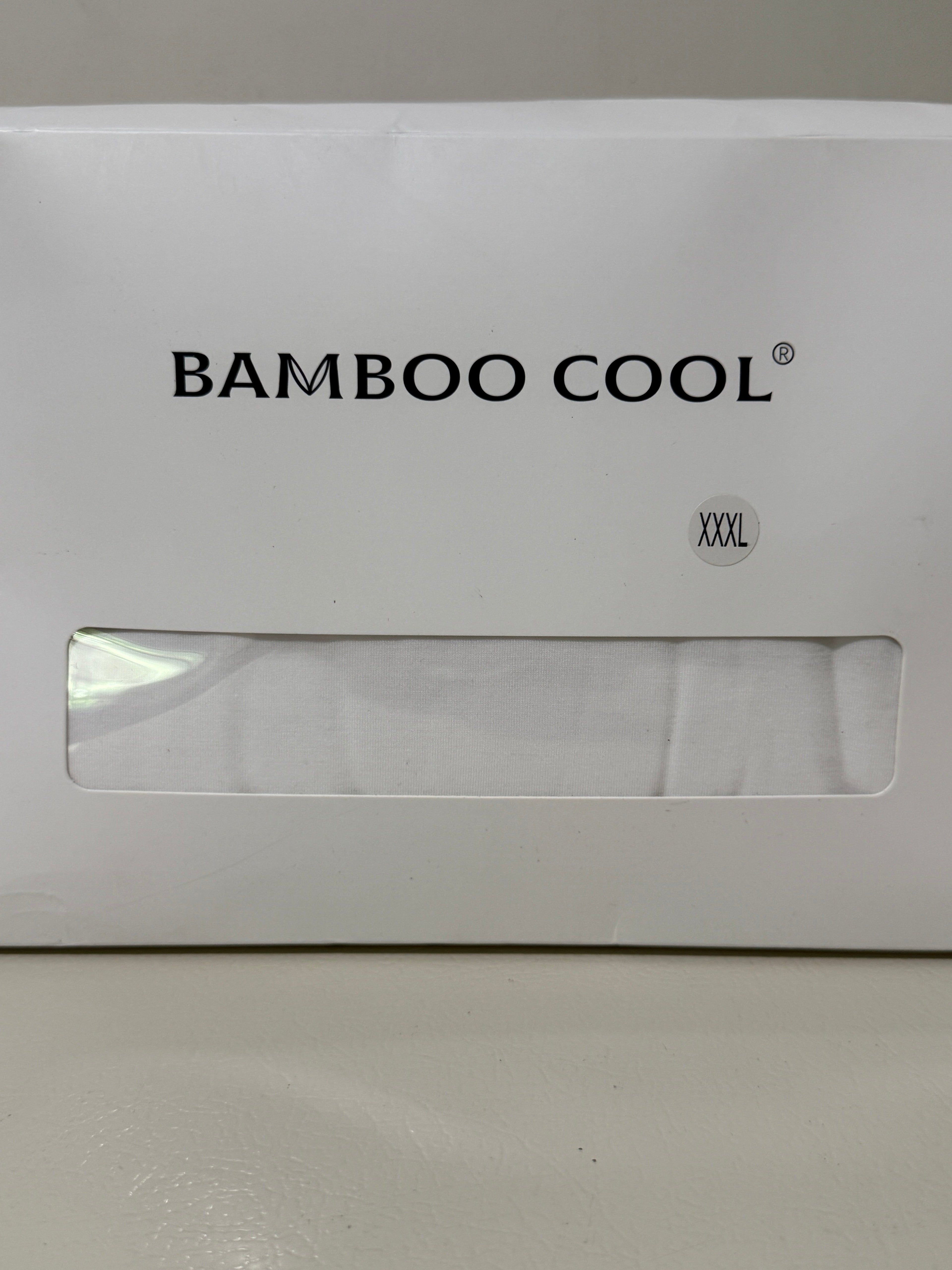 BAMBOO COOL Men's Undershirts 3-Pack, White Crew Neck, XXXL, Bamboo Viscose