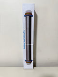 Adjustable Stainless Steel Rolling Pin 17 in with 4 Thickness Discs, Engraved Scale