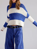 Chunky Knit Striped Sweater