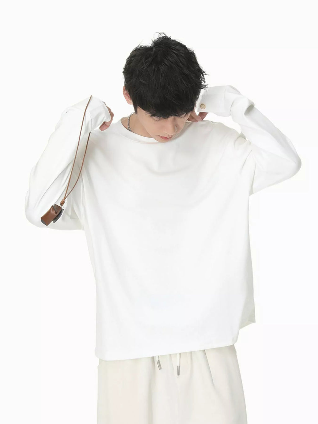 Men's Oversized Long Sleeve T-Shirt