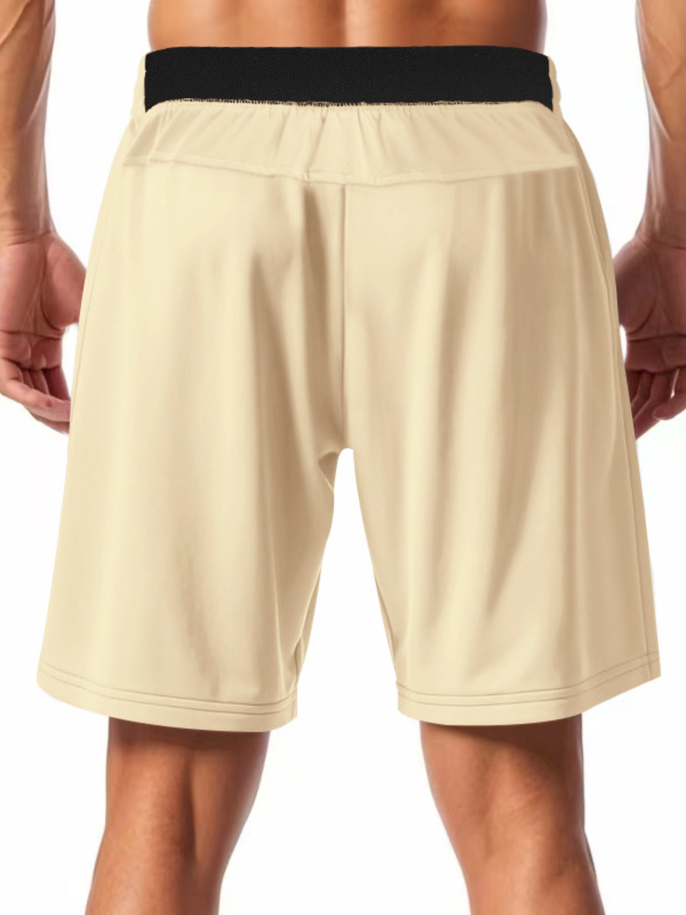 Men's Full Size Casual Drawstring Shorts Plus Size