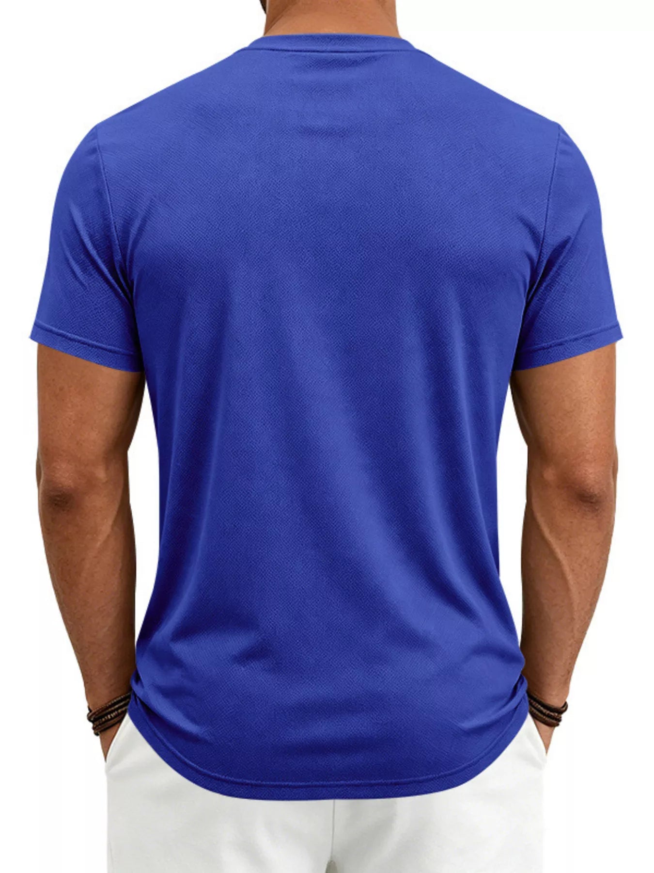 Men's Full Size Classic Fit Crew Neck T-Shirt Plus Size