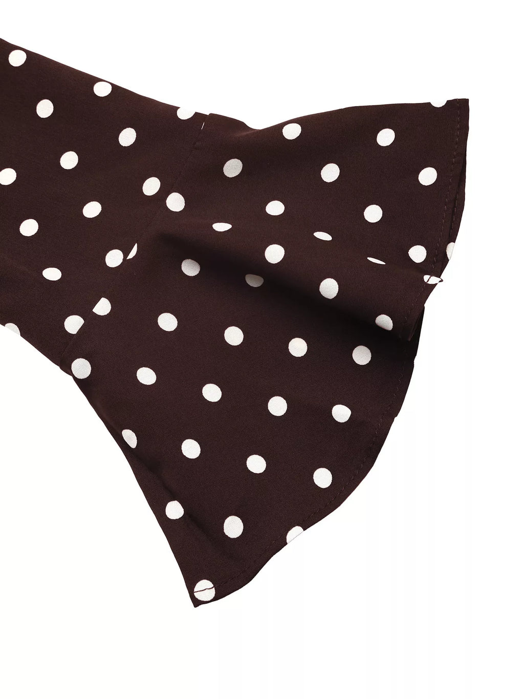 Polka Dot Long Sleeve Maxi Dress