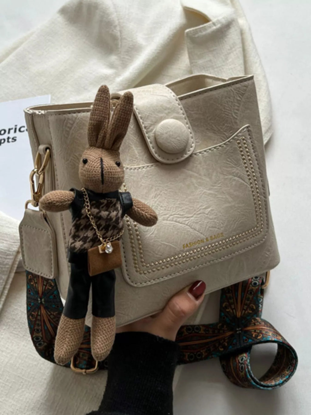PU Leather Crossbody Bag