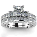 Cross-Border Supply Influencer Live Hot-Selling Diamond Rings European And American Popular Women's Couple Rings Wholesale From Manufacturers