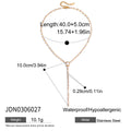 Mixed Zircon Pendant Necklace Collection