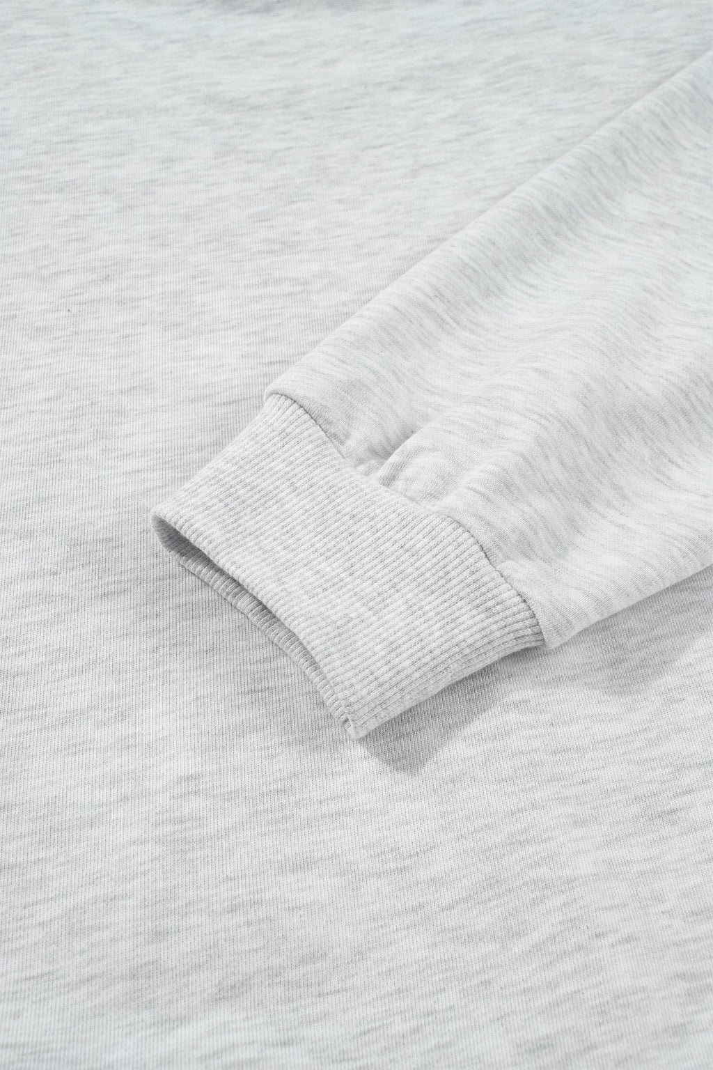 Light Grey Game Day Letter Embroidery Long Sleeve Round Neck Sweatshirt