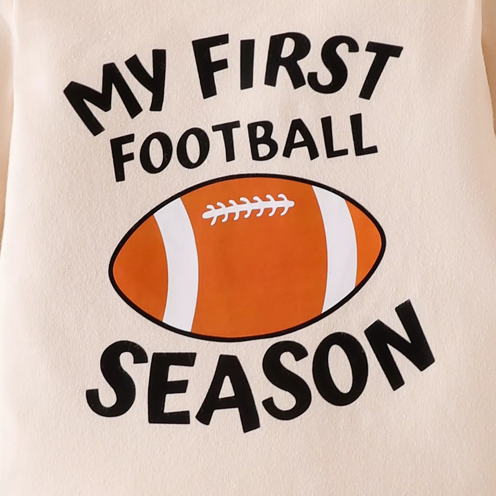 Children's My First Football Season Bodysuit and Pants Set with Hat