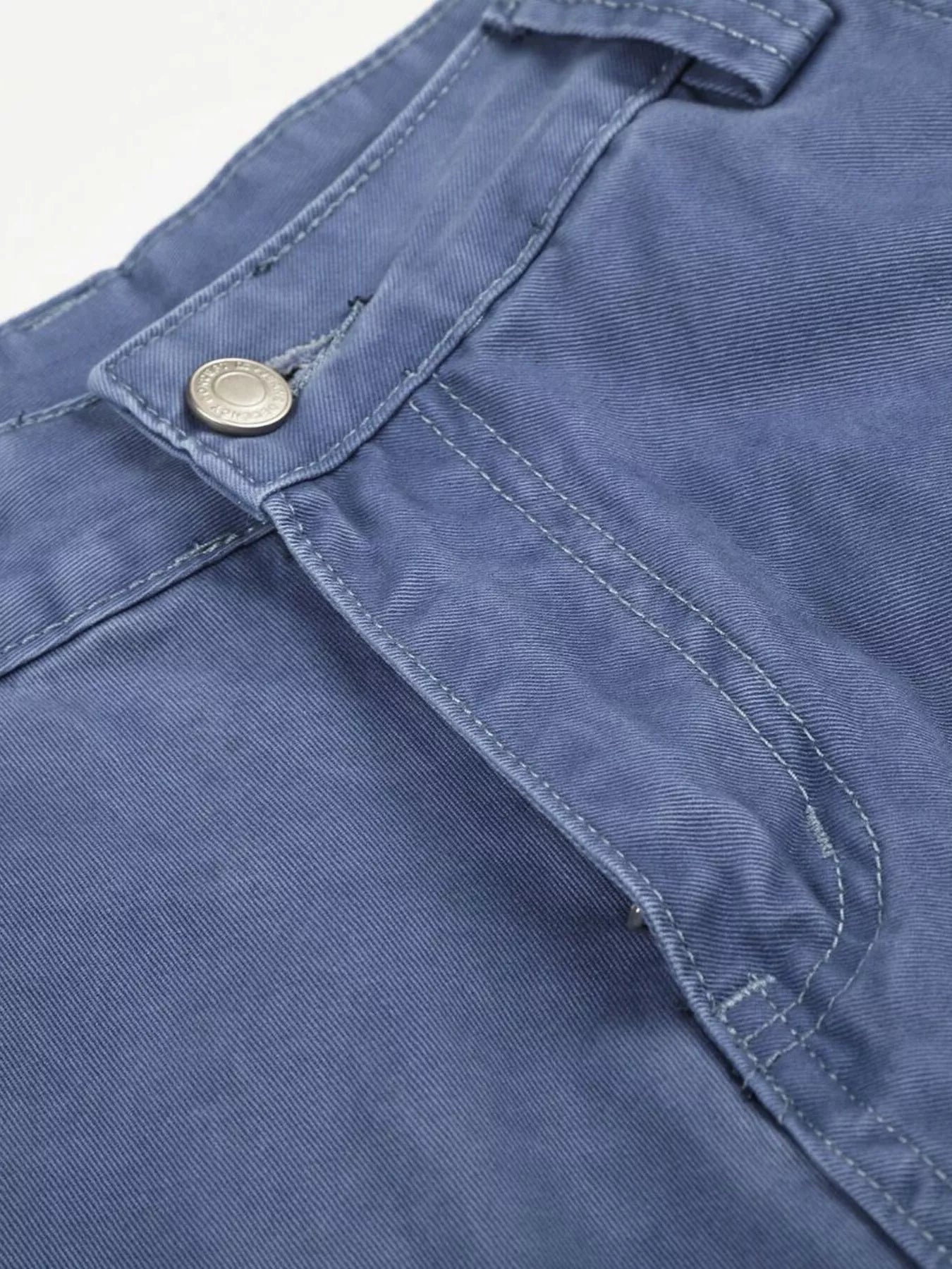 Men's Distressed Cargo Capris