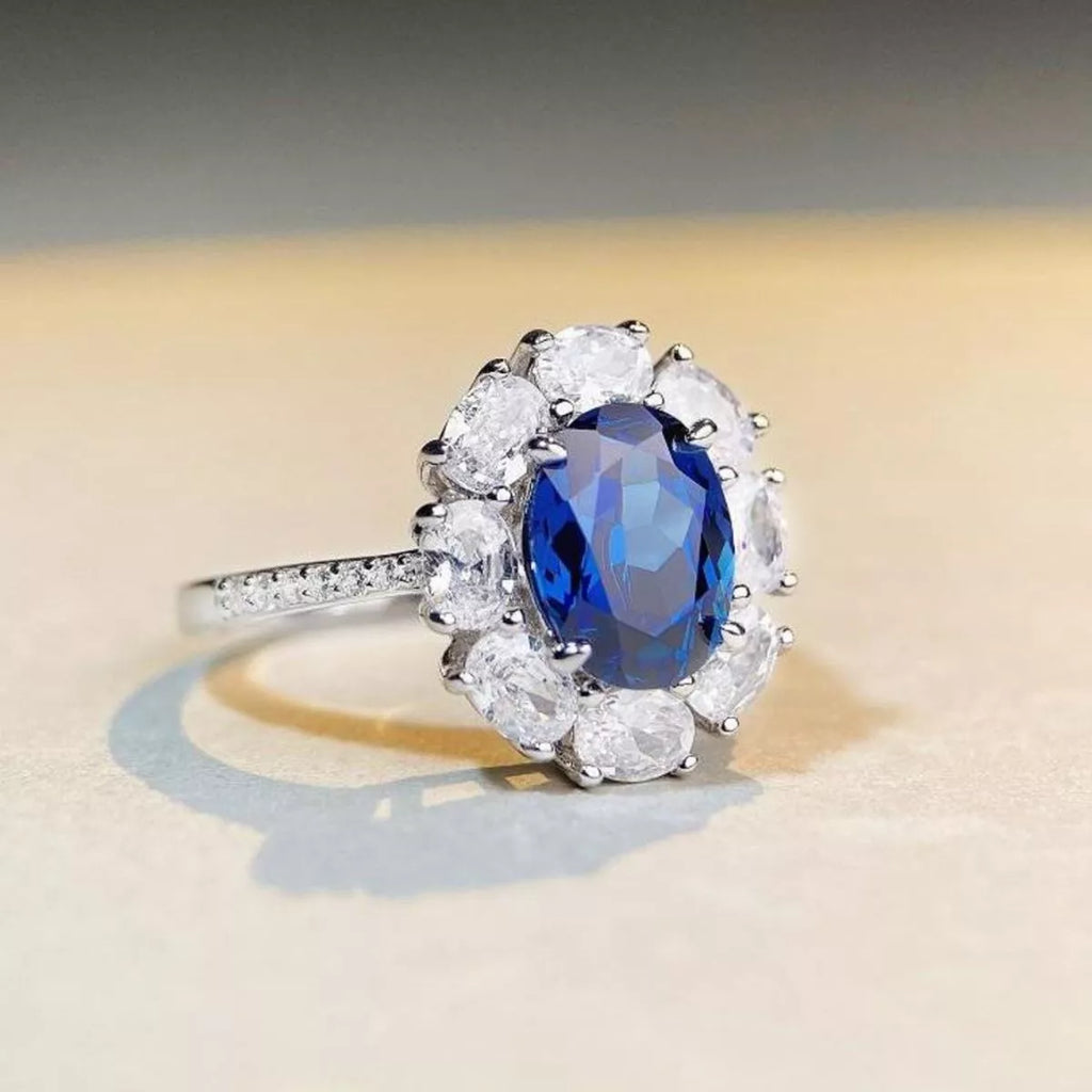 925 Sterling Silver Flower Ring