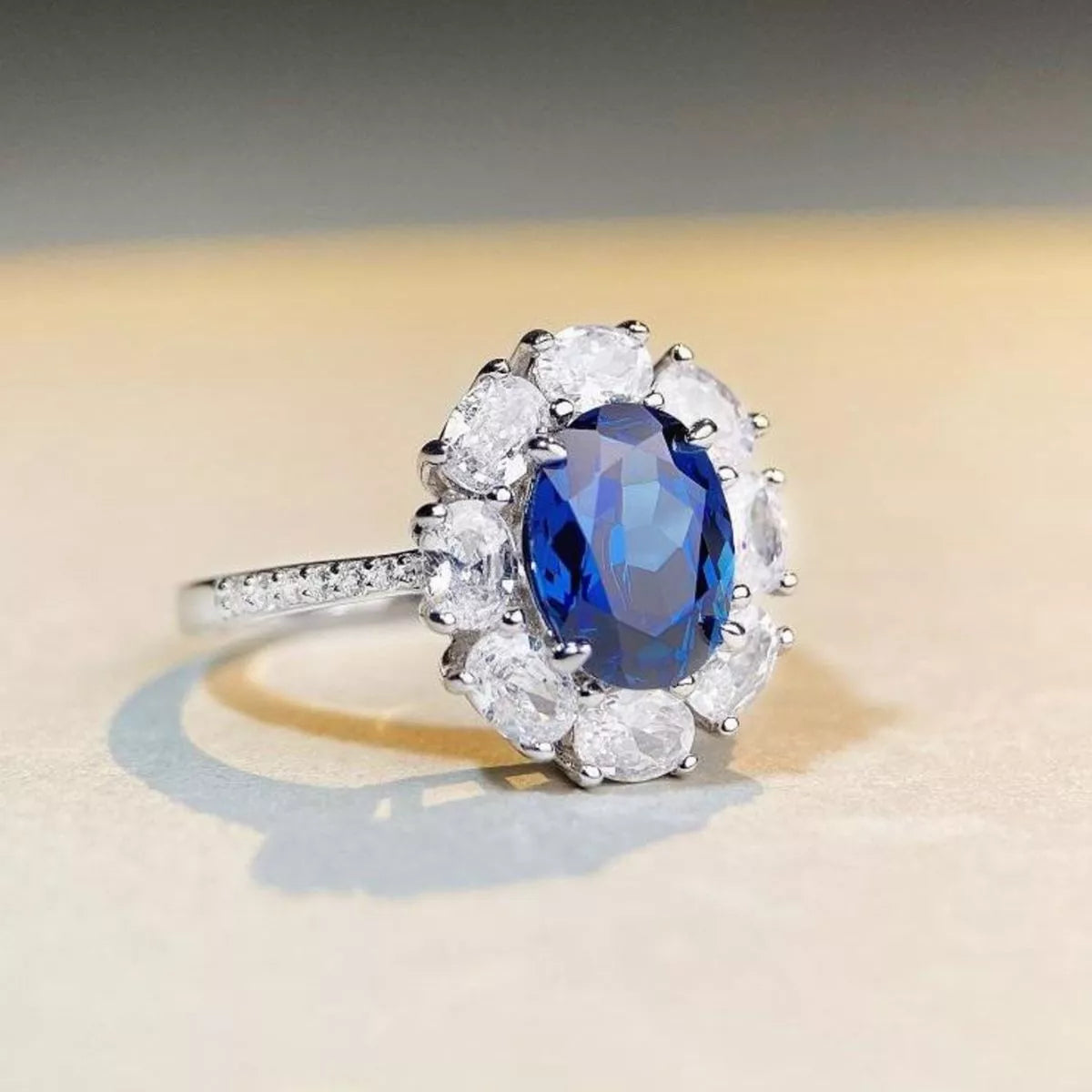 925 Sterling Silver Flower Ring
