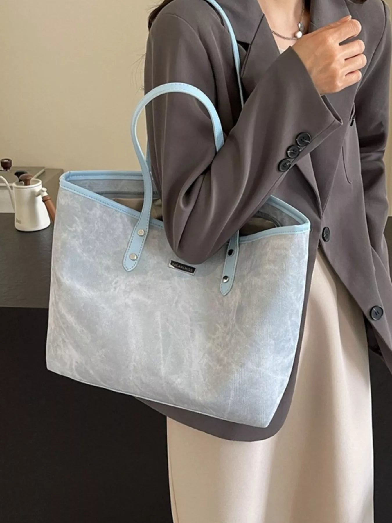 PU Leather Shoulder Bag