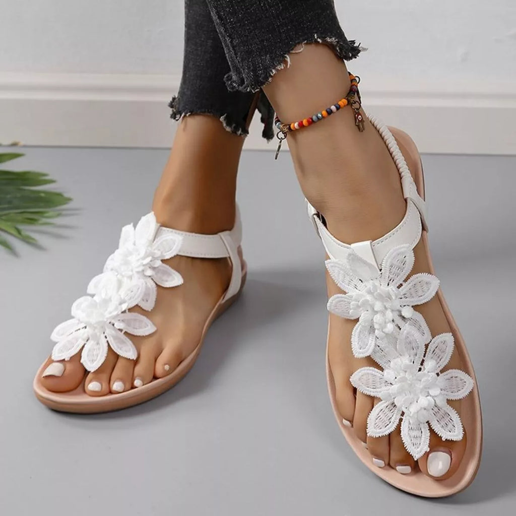 Toe Post Flats Sandals
