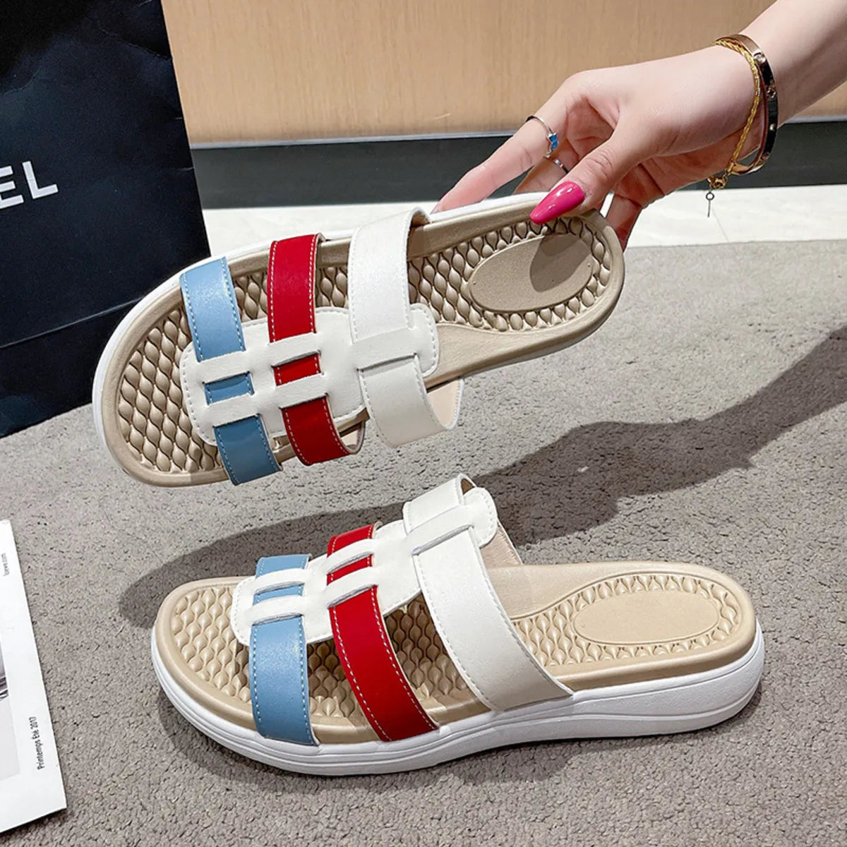 Open Toe Platform Sandals