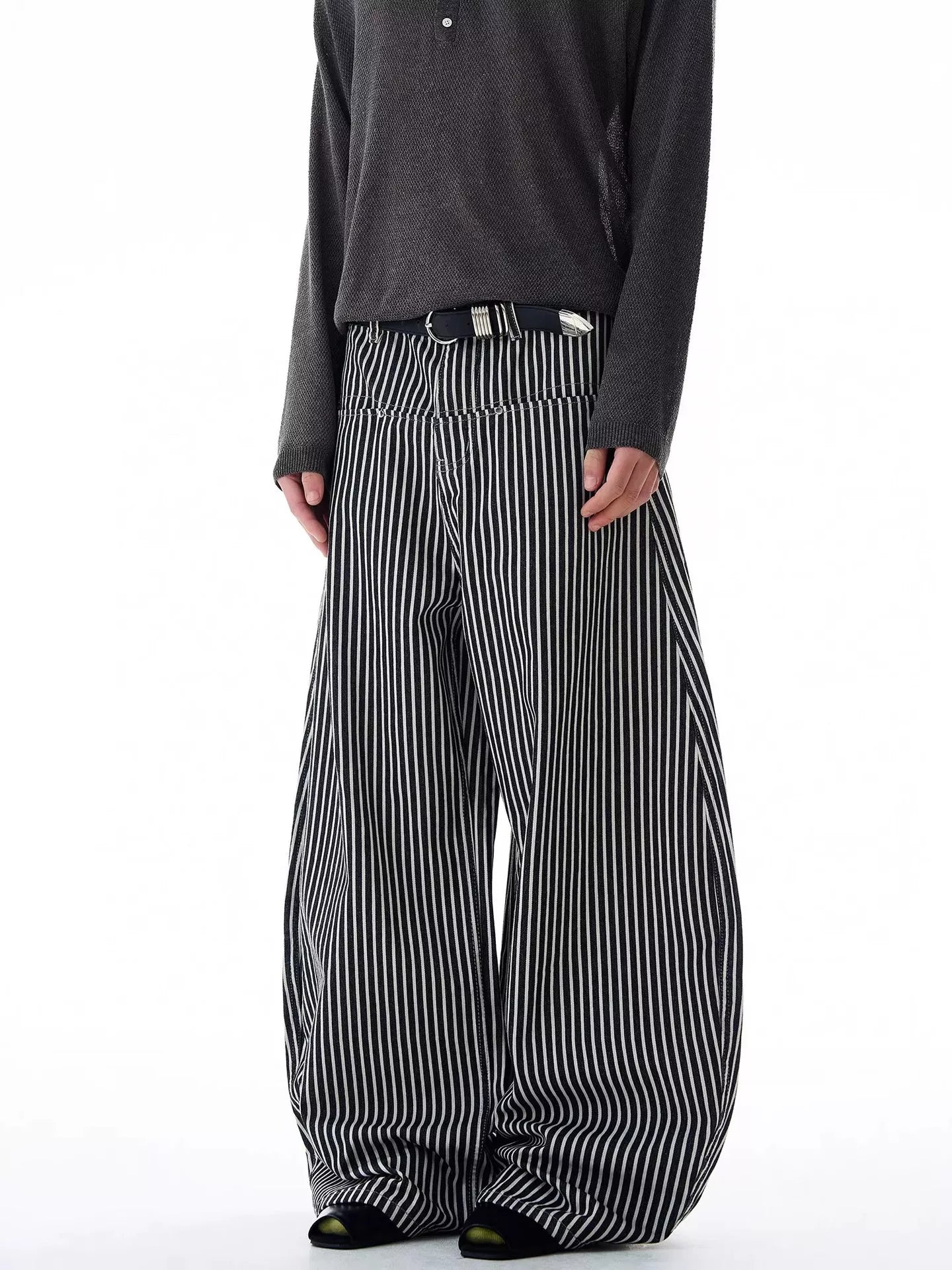 Men's Full Size Wide Leg Pants Plus Size