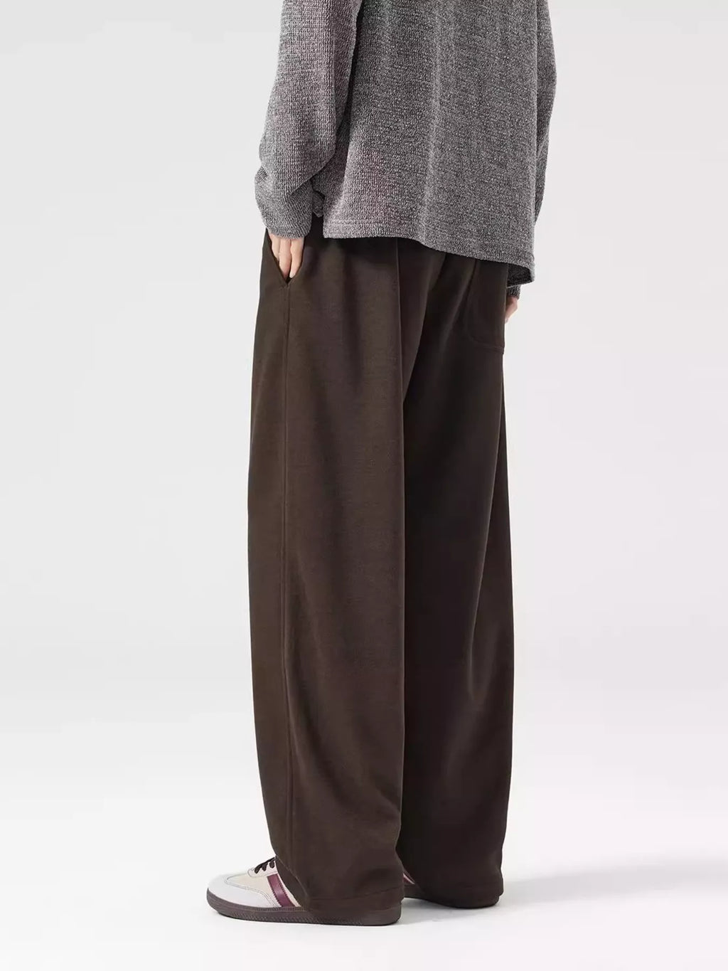 Men's Plus Size Loose Fit Drawstring Casual Pants