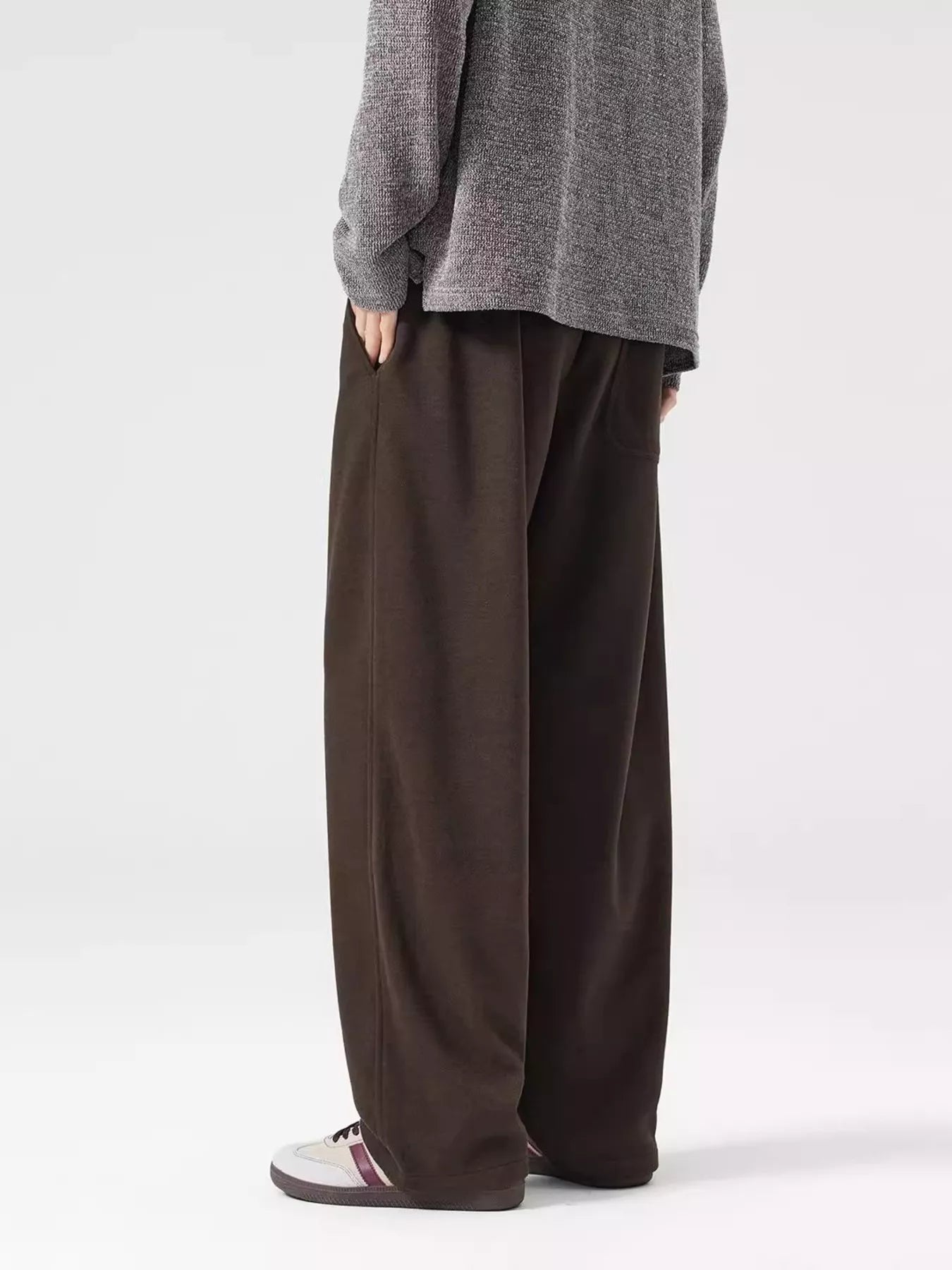 Men's Plus Size Loose Fit Drawstring Casual Pants