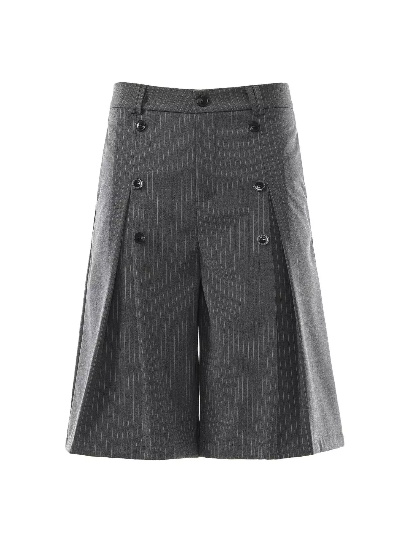 Men's Striped Loose Fit Capris