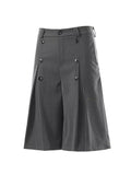 Men's Striped Loose Fit Capris