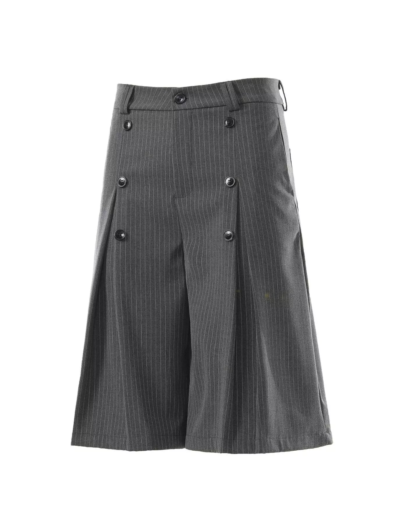 Men's Striped Loose Fit Capris