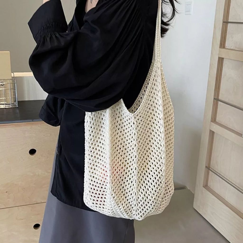 Crochet Knit Shoulder Bag