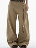 Men's Plus Size Wide Leg Casual Pants