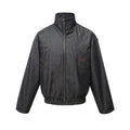 Men's Washed Zip Up Denim Jacket