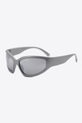 UV400 Polycarbonate Cat-Eye Sunglasses with Sporty Look